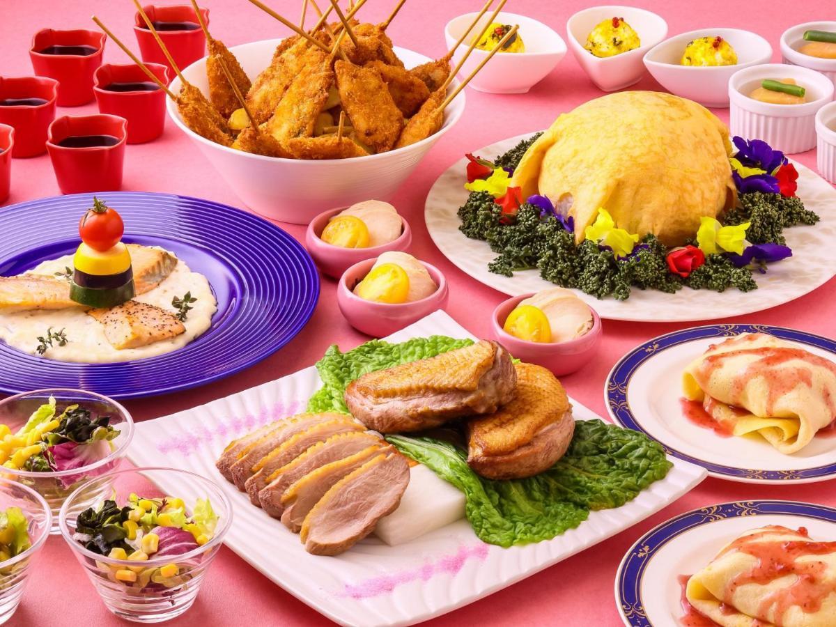 Hotel Nikko Нара Экстерьер фото A selection of dishes from a Japanese restaurant