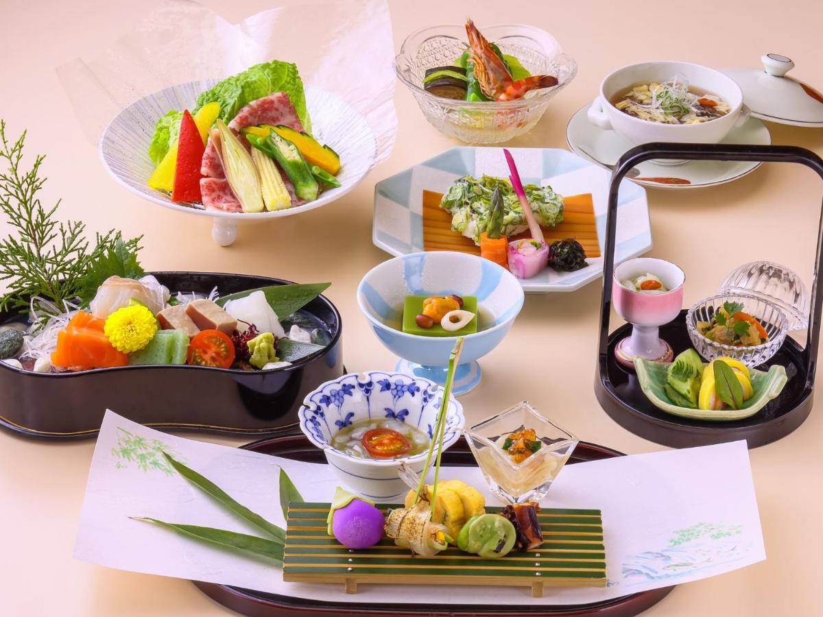 Hotel Nikko Нара Экстерьер фото A Japanese meal