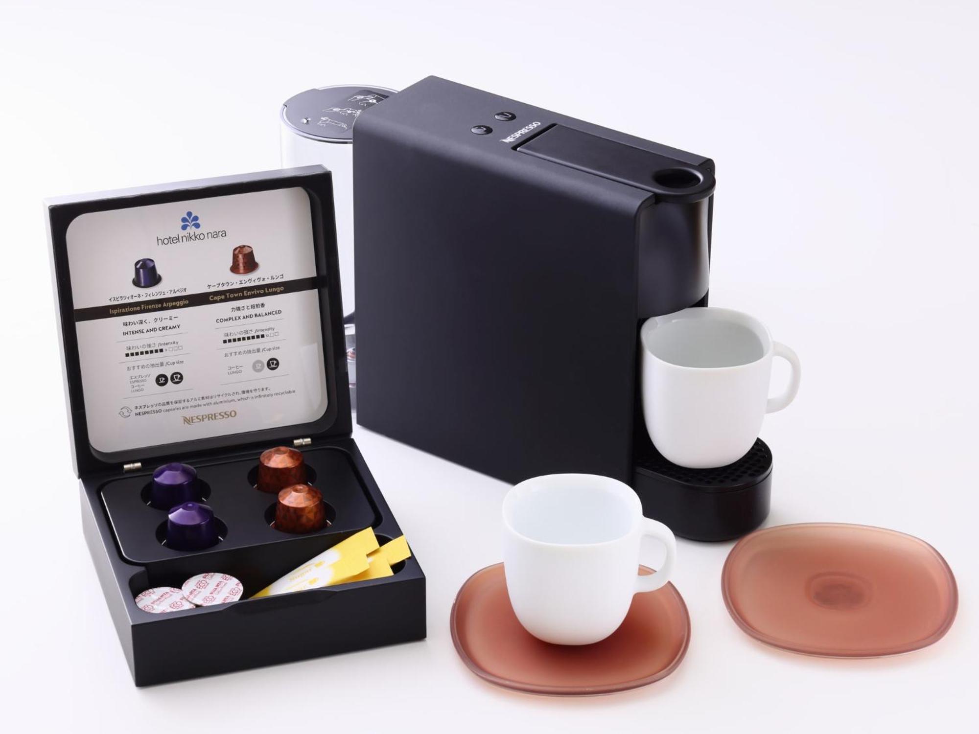 Hotel Nikko Нара Номер фото A Nespresso inissia coffee machine